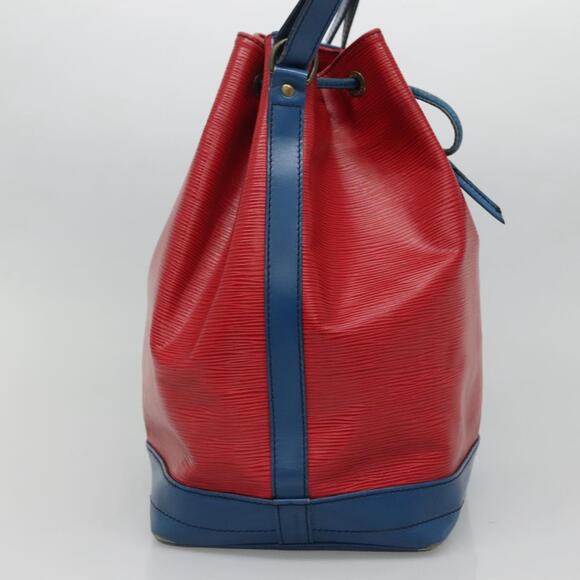 LOUIS VUITTON Epi Noe Shoulder Bag Bicolor Red Blue M44084 - Picture 4 of 12